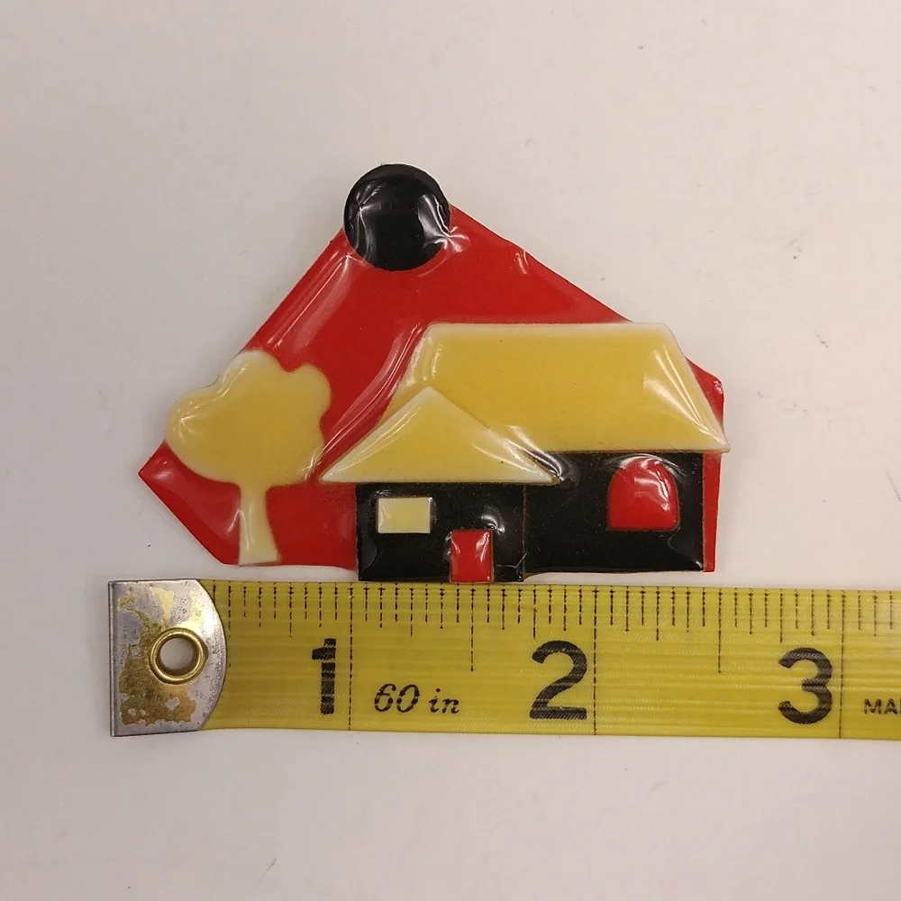 House Pins By Lucinda Vintage House Brooch Pin